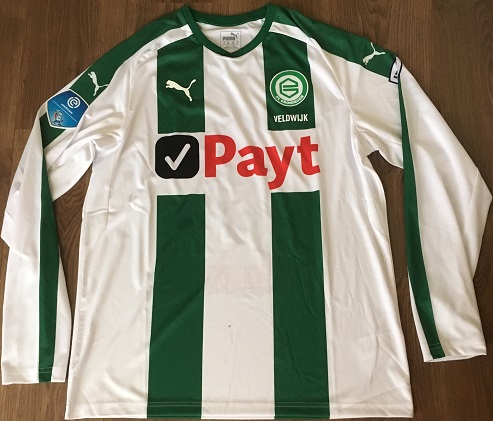 maillot fc groningen domicile 2017-2018 rétro