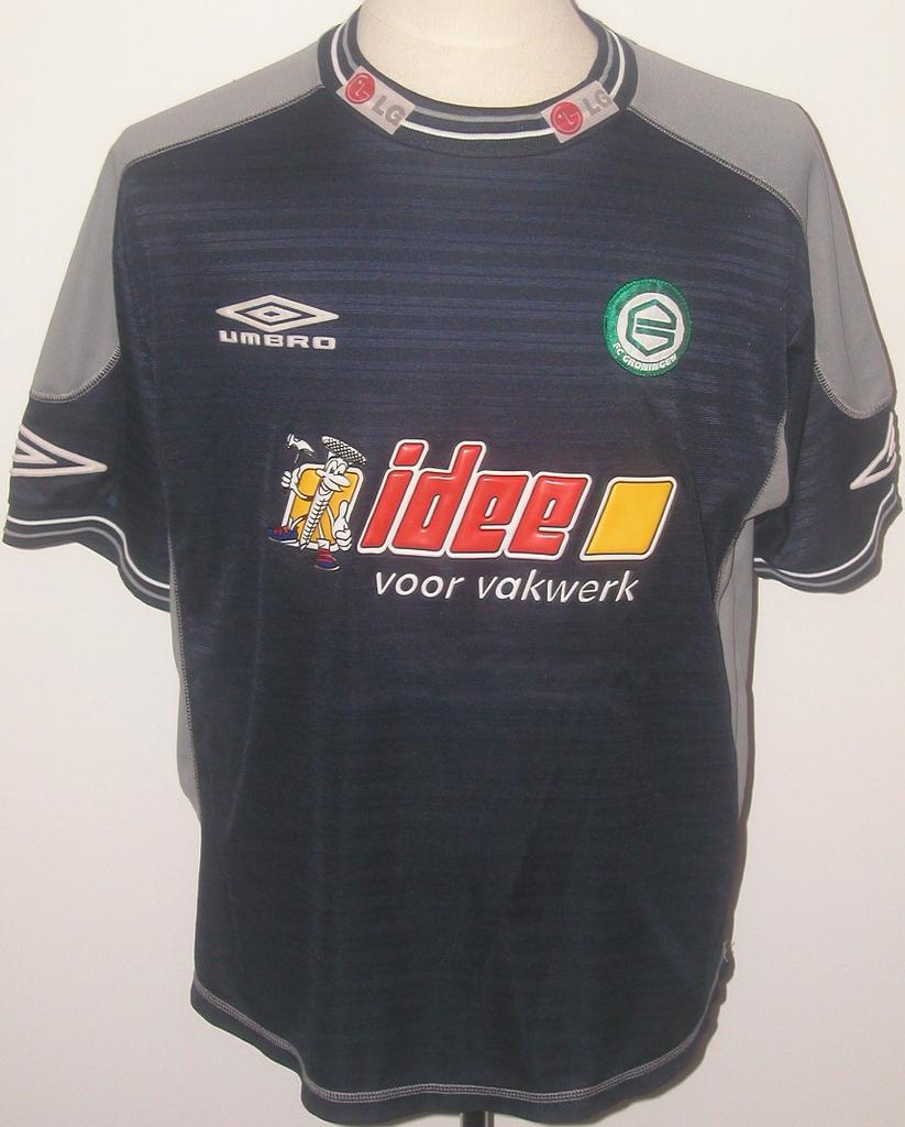 maillot fc groningen exterieur 2001-2002 rétro