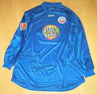 maillot fc hansa rostock domicile 2003-2004 rétro