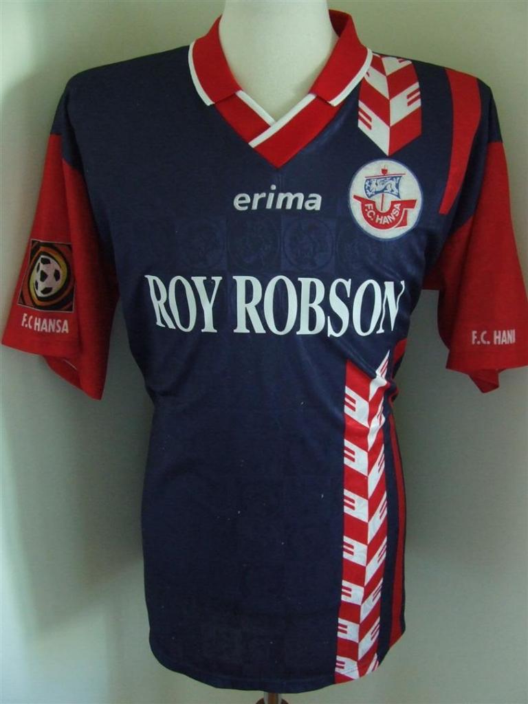 maillot fc hansa rostock exterieur 1997-1998 pas cher