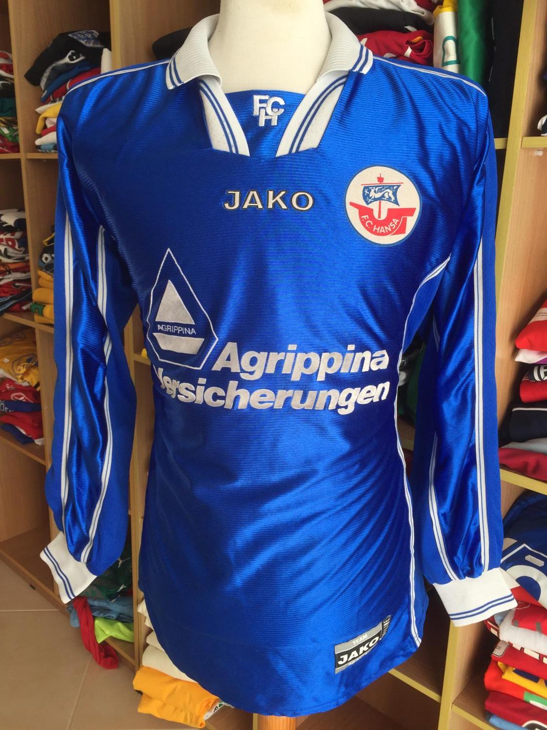 maillot fc hansa rostock particulier 2000-2001 pas cher