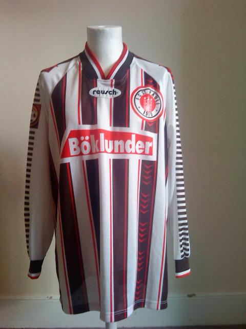 maillot fc sankt pauli domicile 1996-1997 pas cher