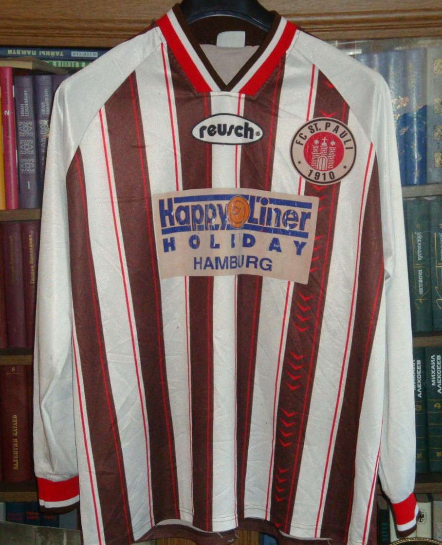 maillot fc sankt pauli domicile 1996-1997 rétro