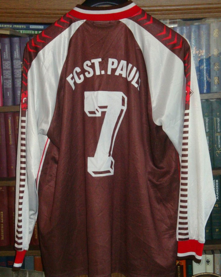 maillot fc sankt pauli domicile 1996-1997 rétro