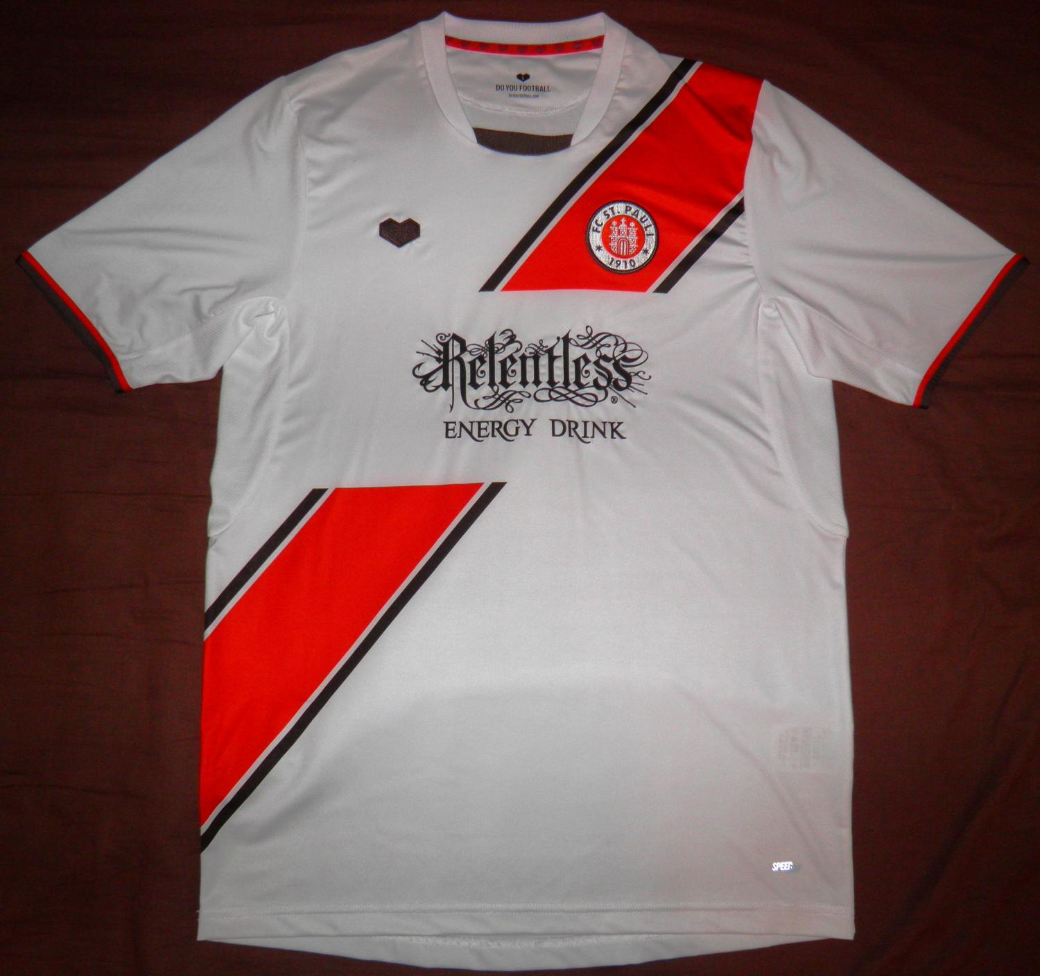 maillot fc sankt pauli exterieur 2013-2014 rétro