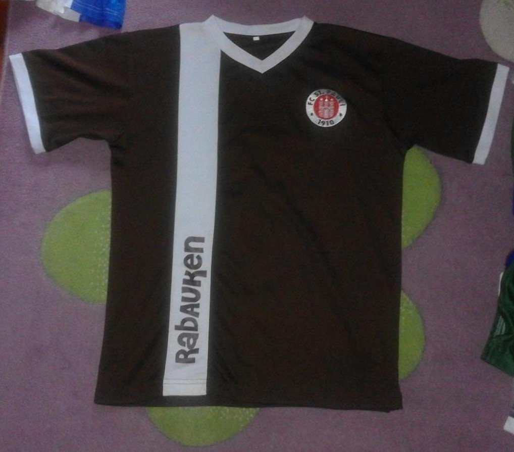 maillot fc sankt pauli gardien 2011-2012 rétro