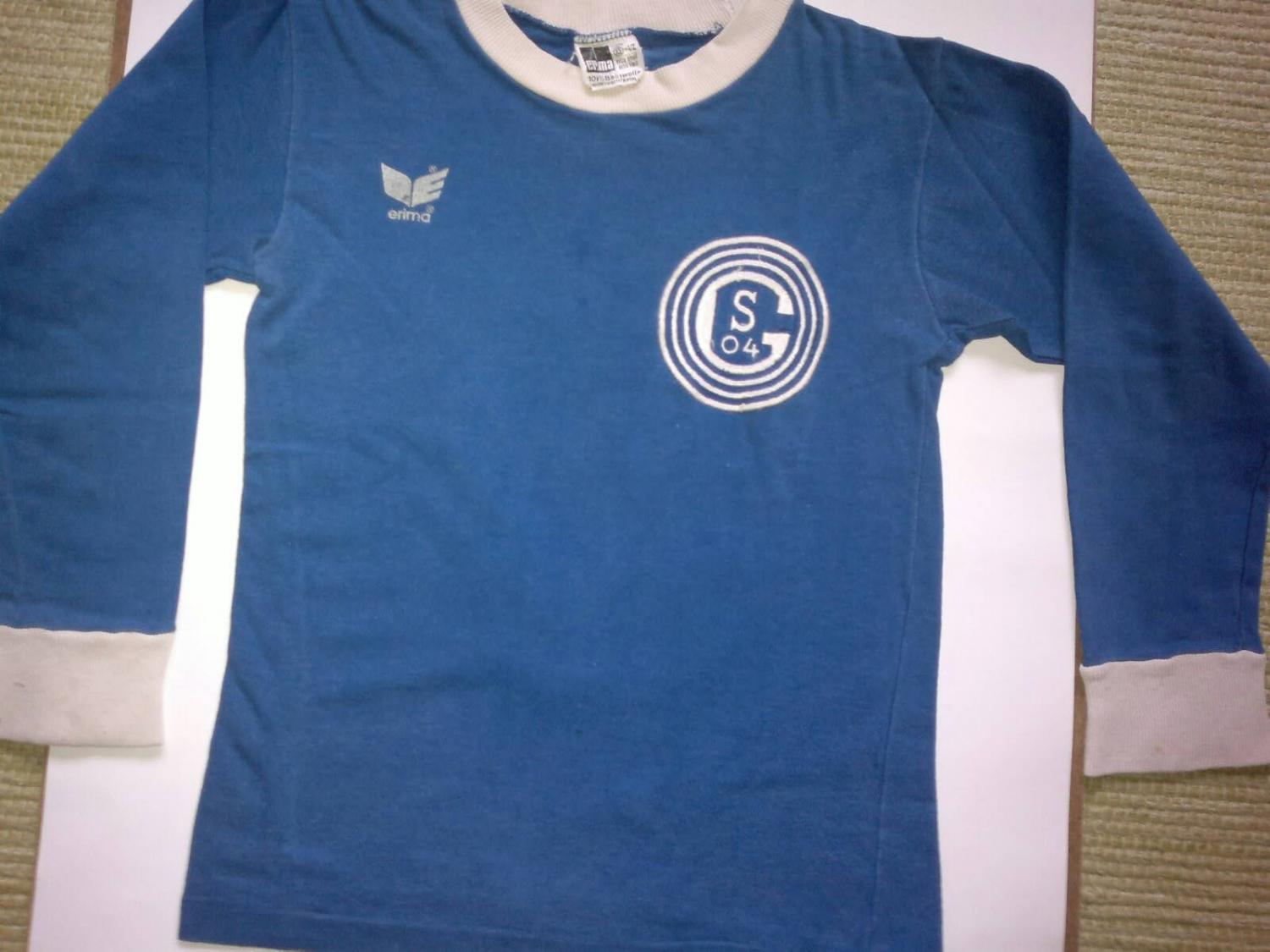 maillot fc schalke 04 domicile 1970-1980 pas cher