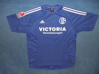 maillot fc schalke 04 domicile 2002-2004 pas cher