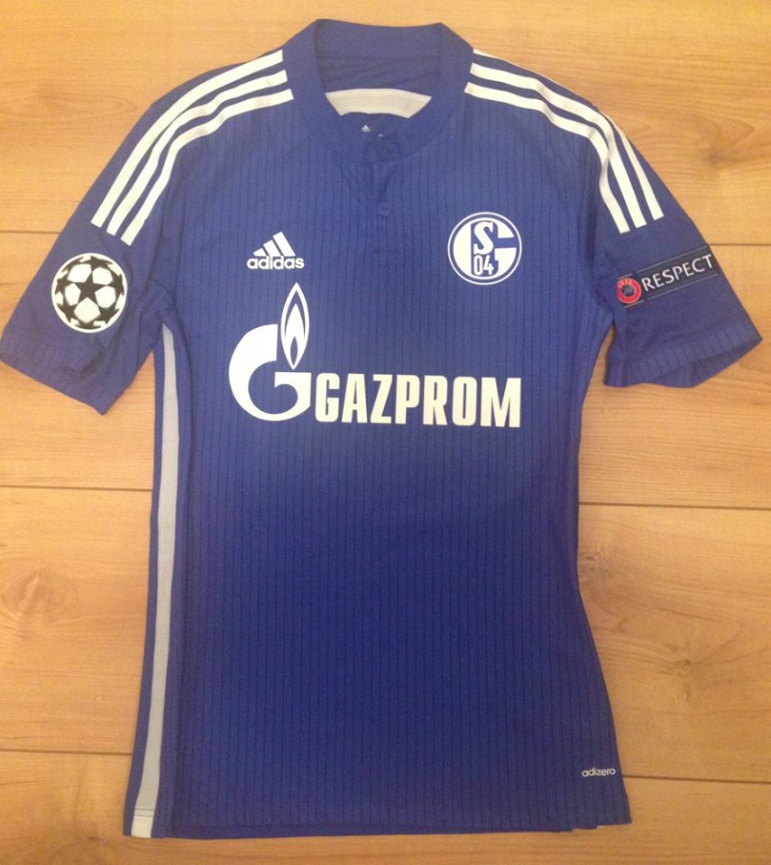 maillot fc schalke 04 domicile 2015-2016 pas cher