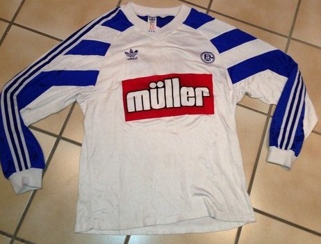 maillot fc schalke 04 exterieur 1993 rétro