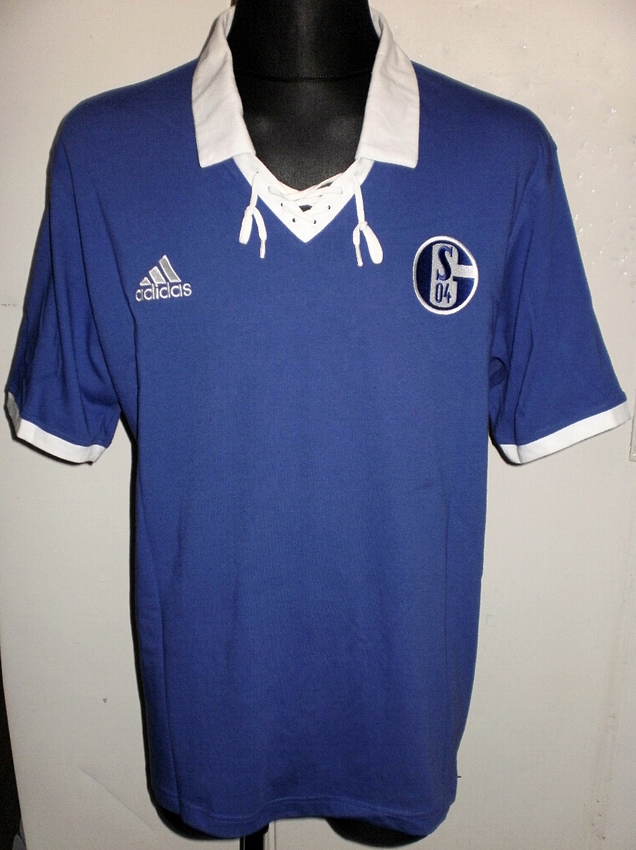 maillot fc schalke 04 réplique 1958 rétro