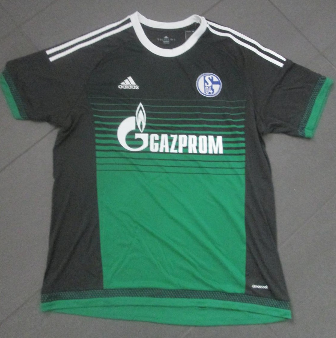 maillot fc schalke 04 third 2015-2016 rétro