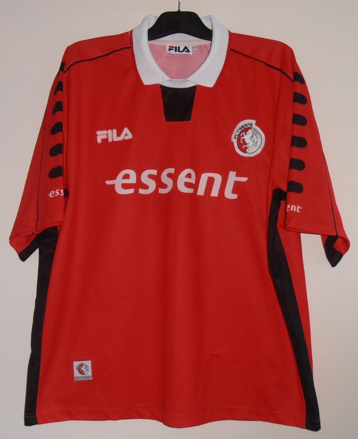 maillot fc twente domicile 2000-2001 rétro