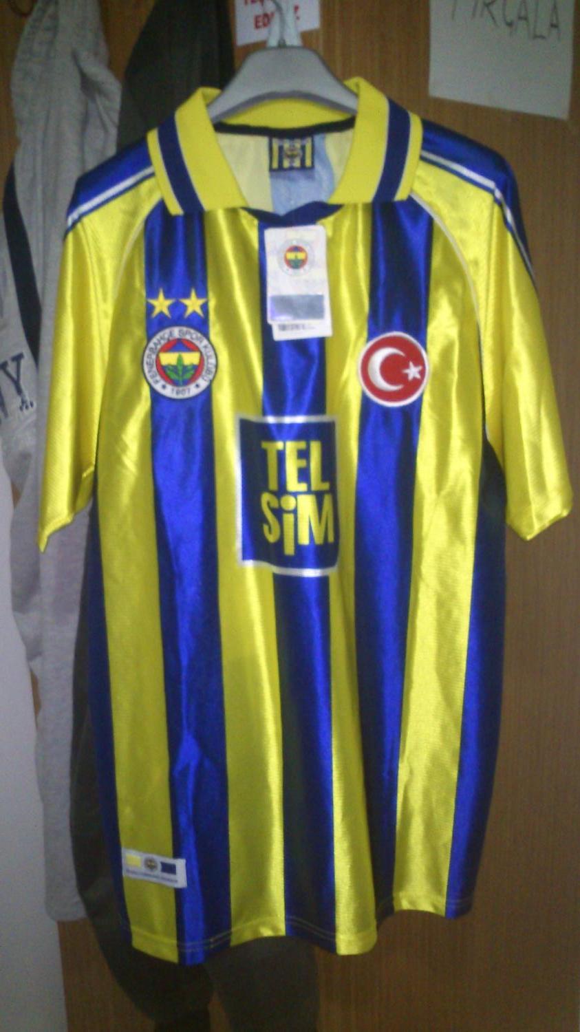 maillot fenerbahçe sk domicile 2000-2001 rétro