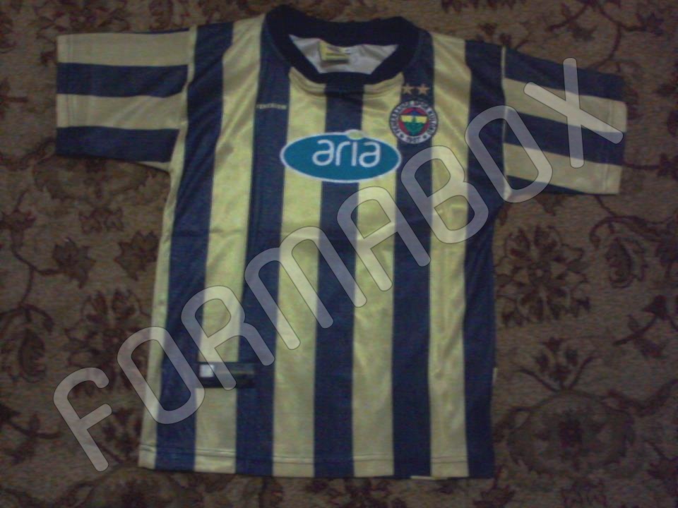 maillot fenerbahçe sk particulier 2003-2004 rétro