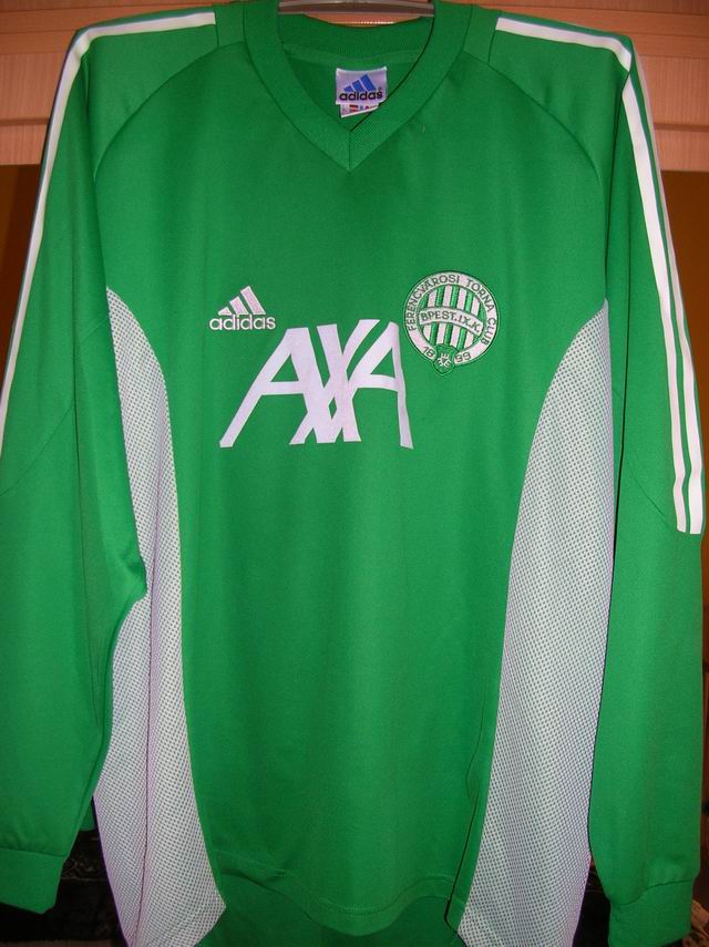 maillot ferencváros tc réplique 2002 rétro