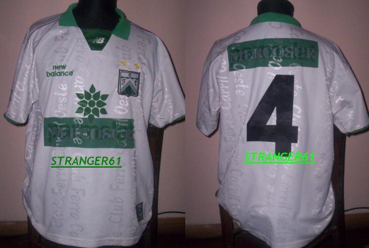 maillot ferro carril oeste exterieur 1999-2000 rétro