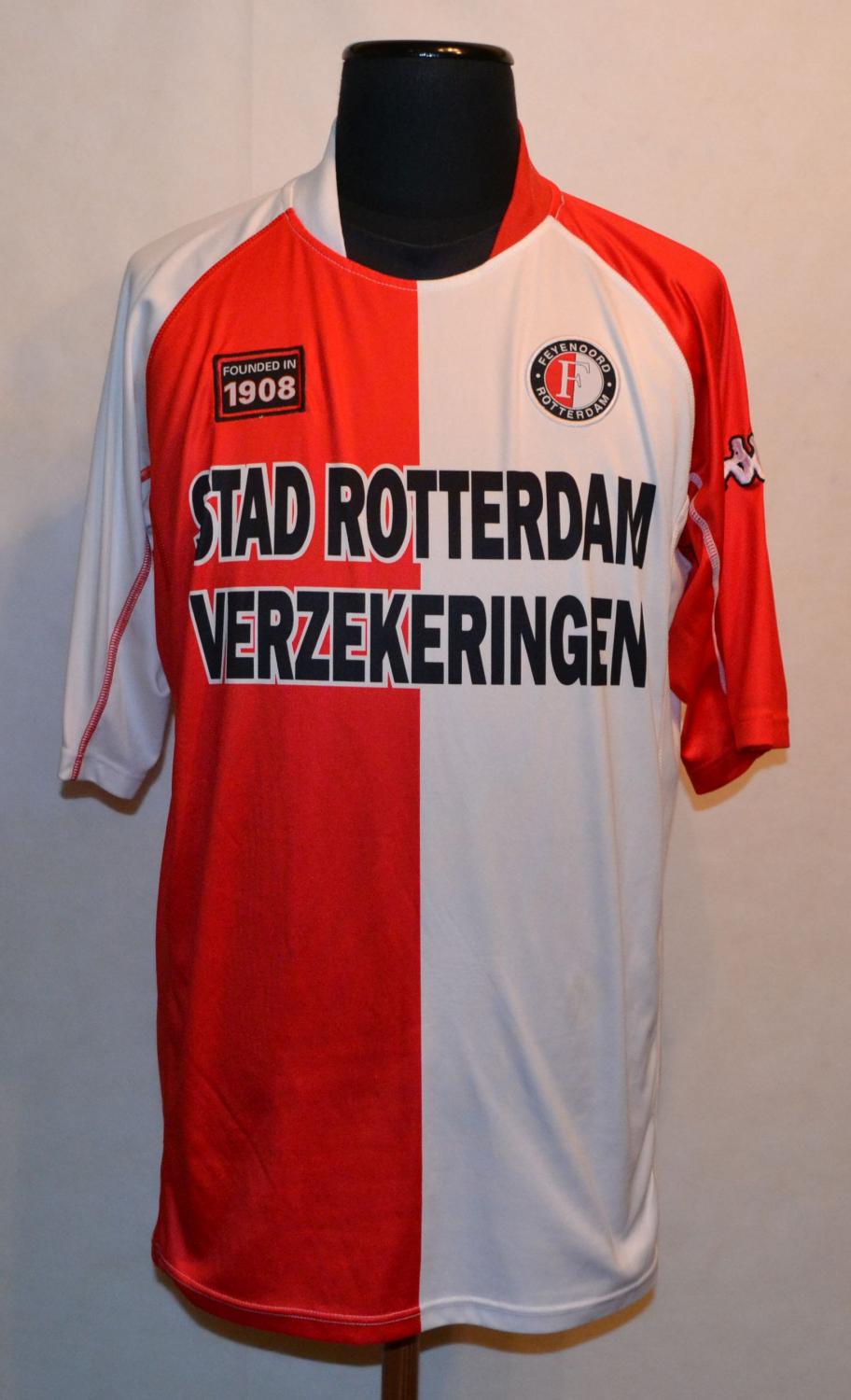 maillot feyenoord domicile 2003-2004 pas cher