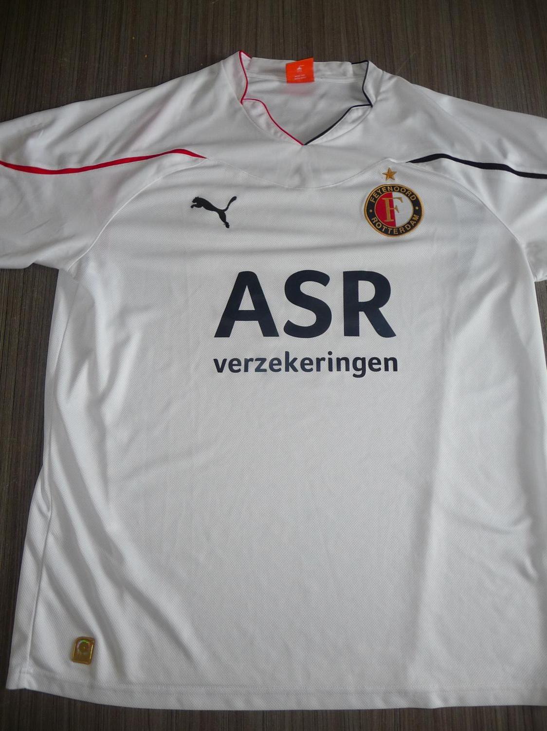 maillot feyenoord exterieur 2010-2011 rétro