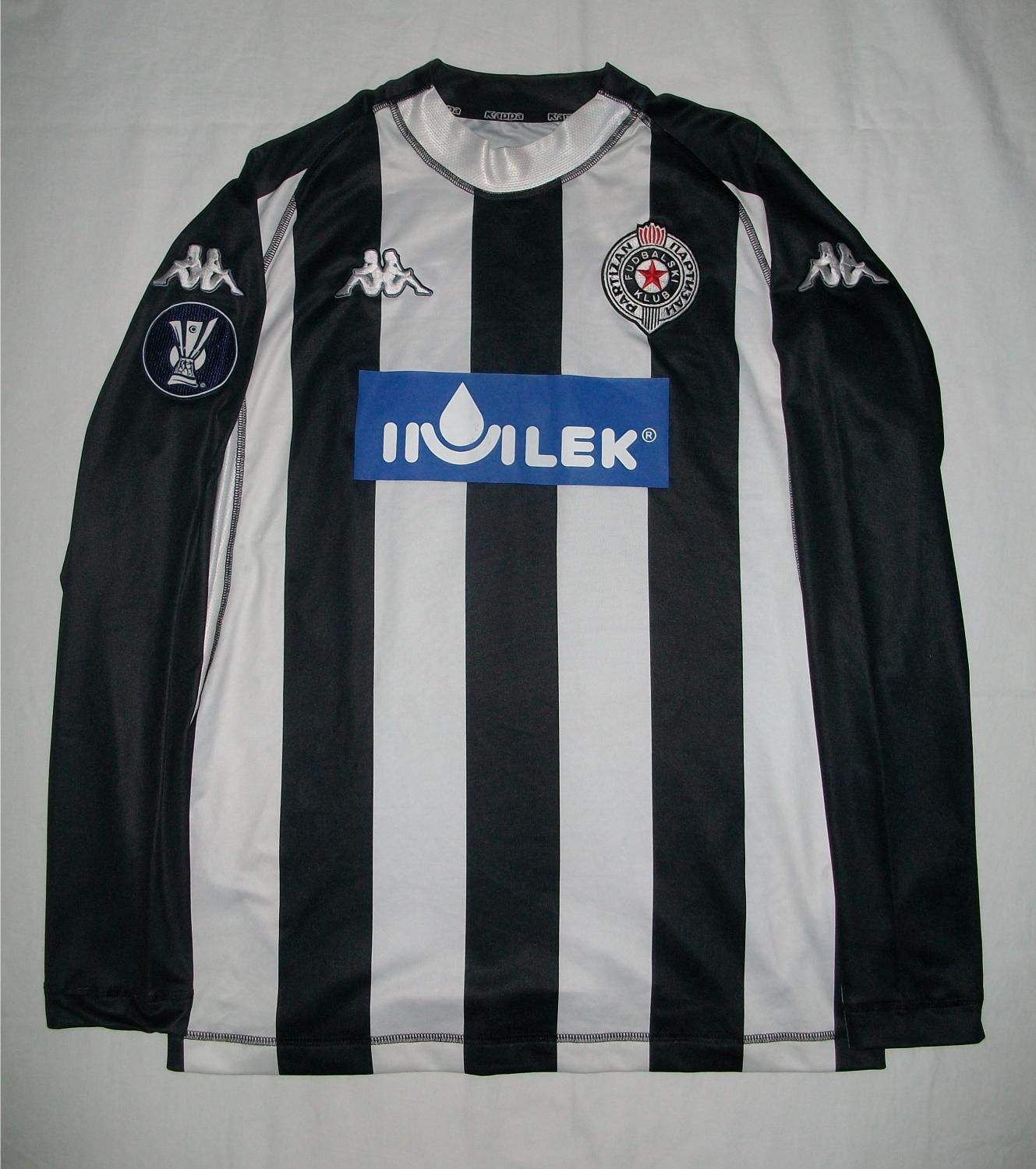 maillot fk partizan domicile 2004-2005 pas cher