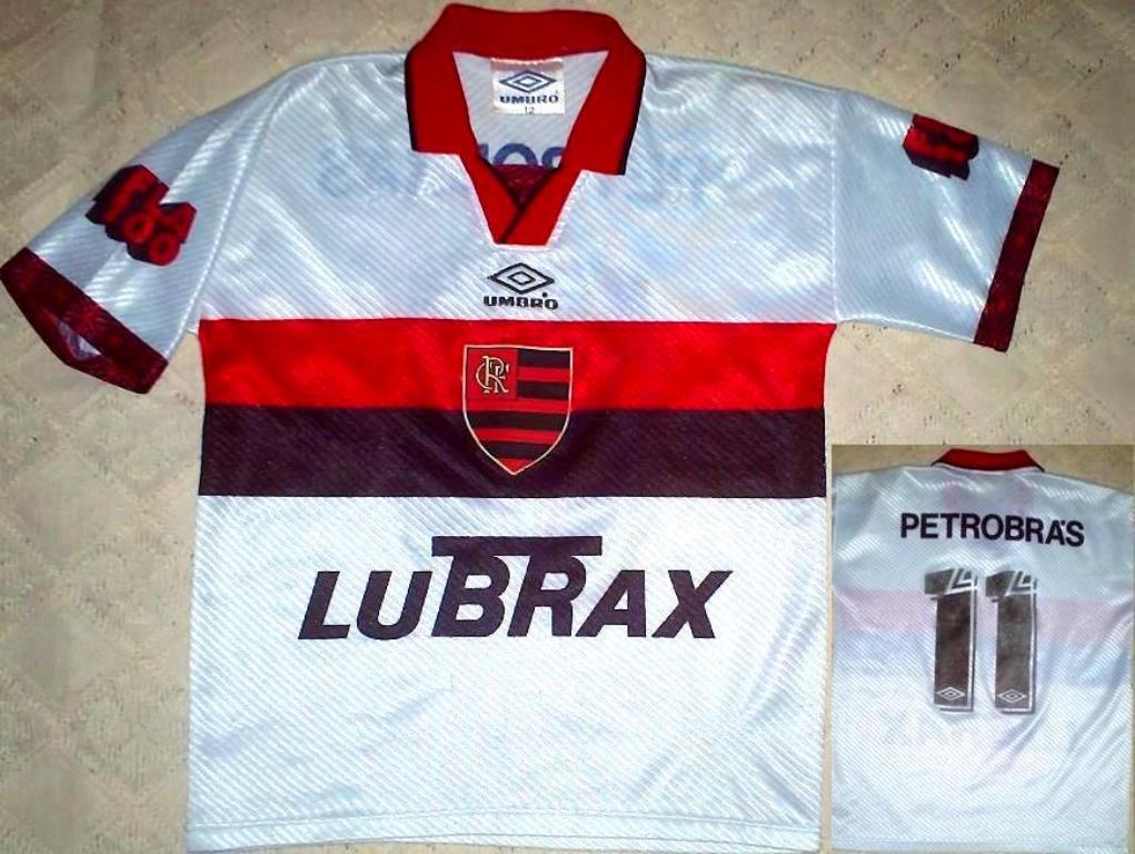 maillot flamengo exterieur 1995 rétro