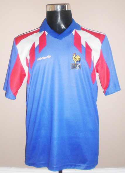 maillot france domicile 1990-1991 rétro