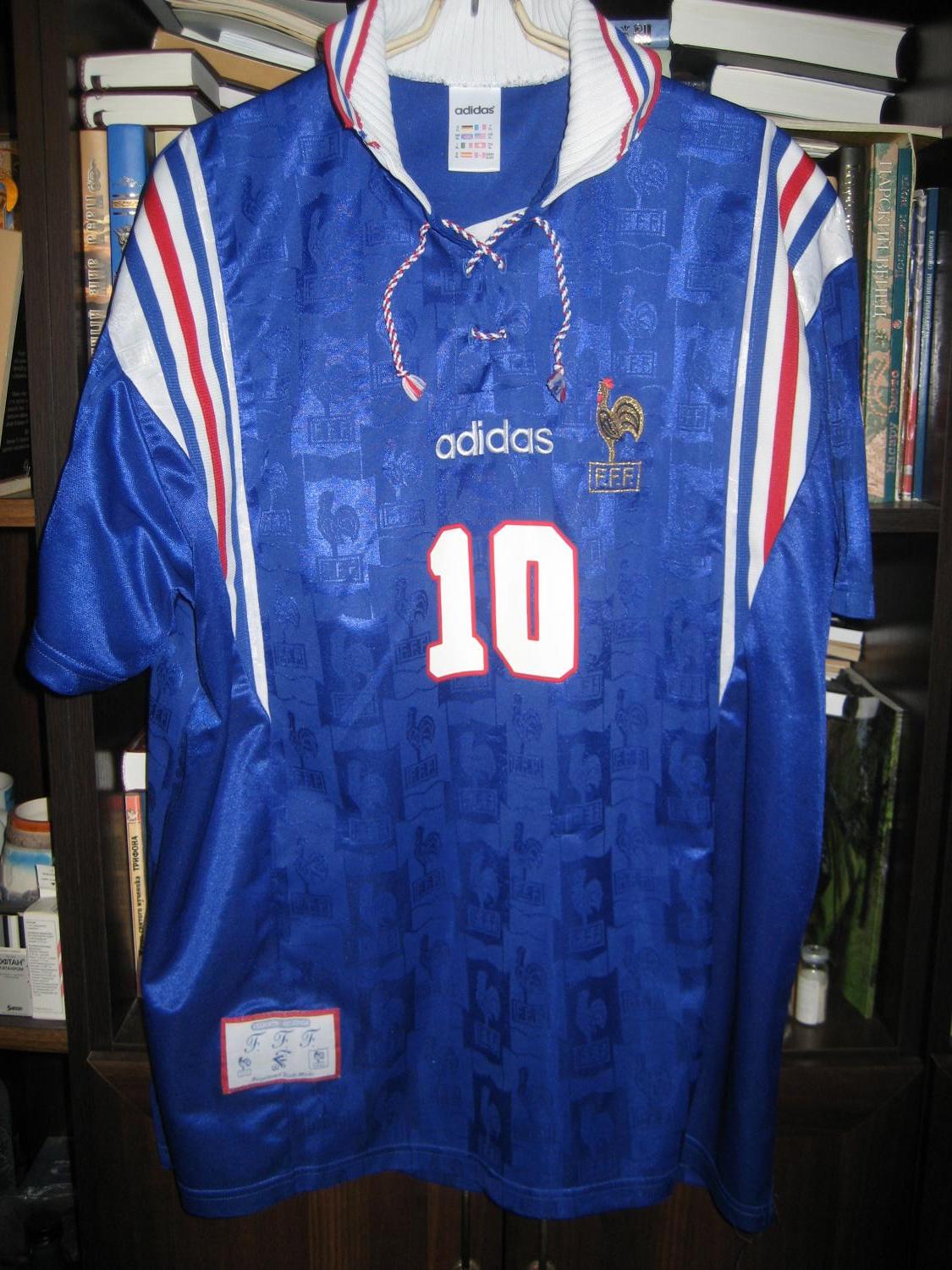 maillot france domicile 1996-1997 pas cher