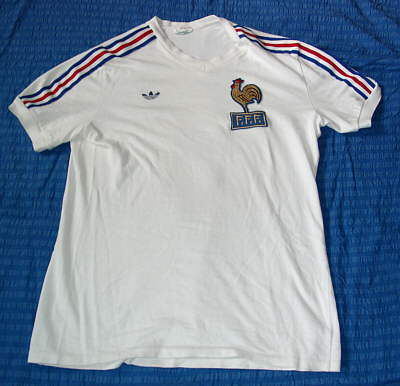 maillot france exterieur 1974-1977 pas cher