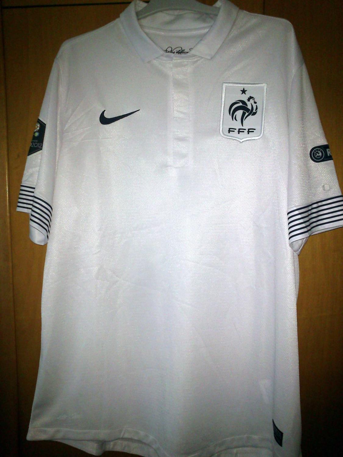 maillot france exterieur 2012-2014 rétro