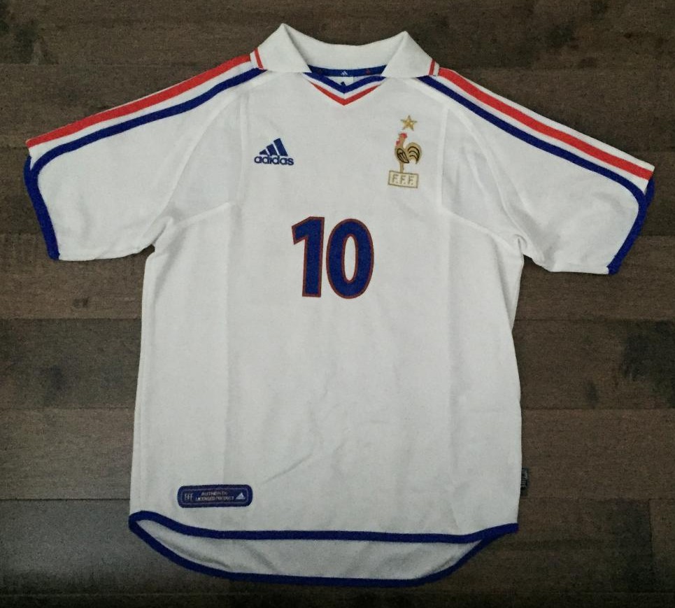 maillot france réplique 2000-2002 pas cher