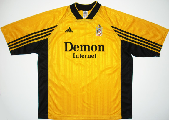 maillot fulham exterieur 1998-1999 rétro