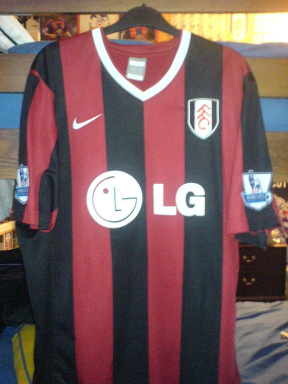 maillot fulham exterieur 2007-2008 pas cher