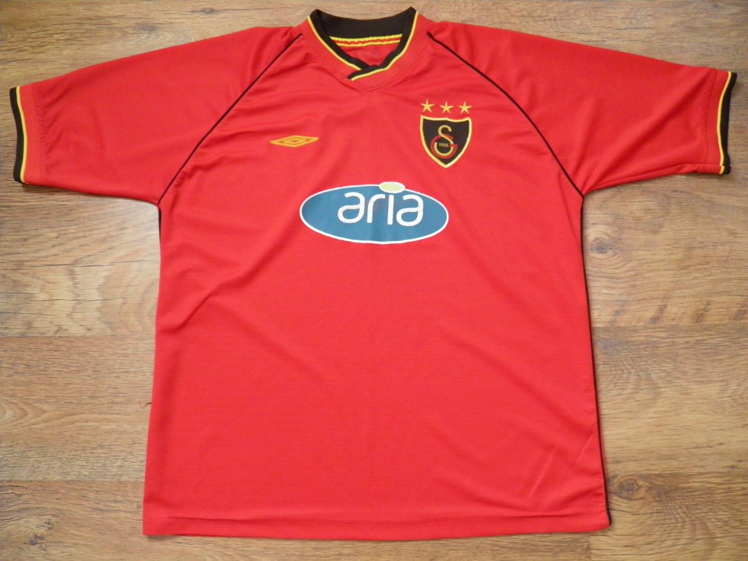 maillot galatasaray domicile 2002-2003 rétro