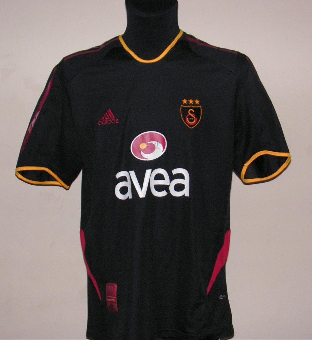 maillot galatasaray domicile 2005-2006 rétro