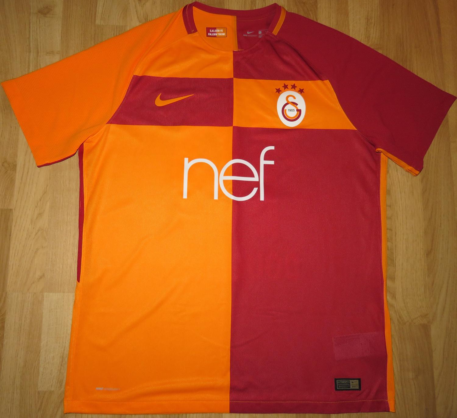 maillot galatasaray domicile 2017-2018 rétro