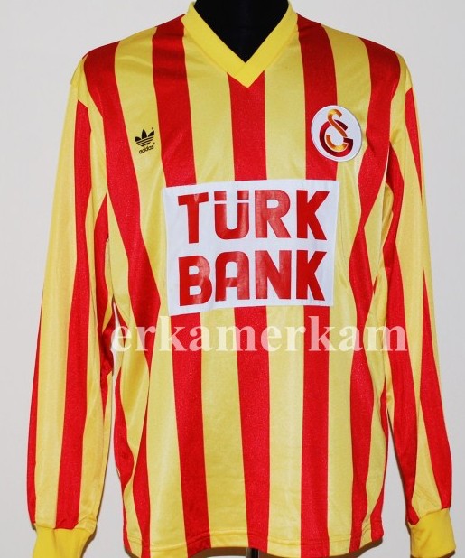 maillot galatasaray exterieur 1990-1991 rétro