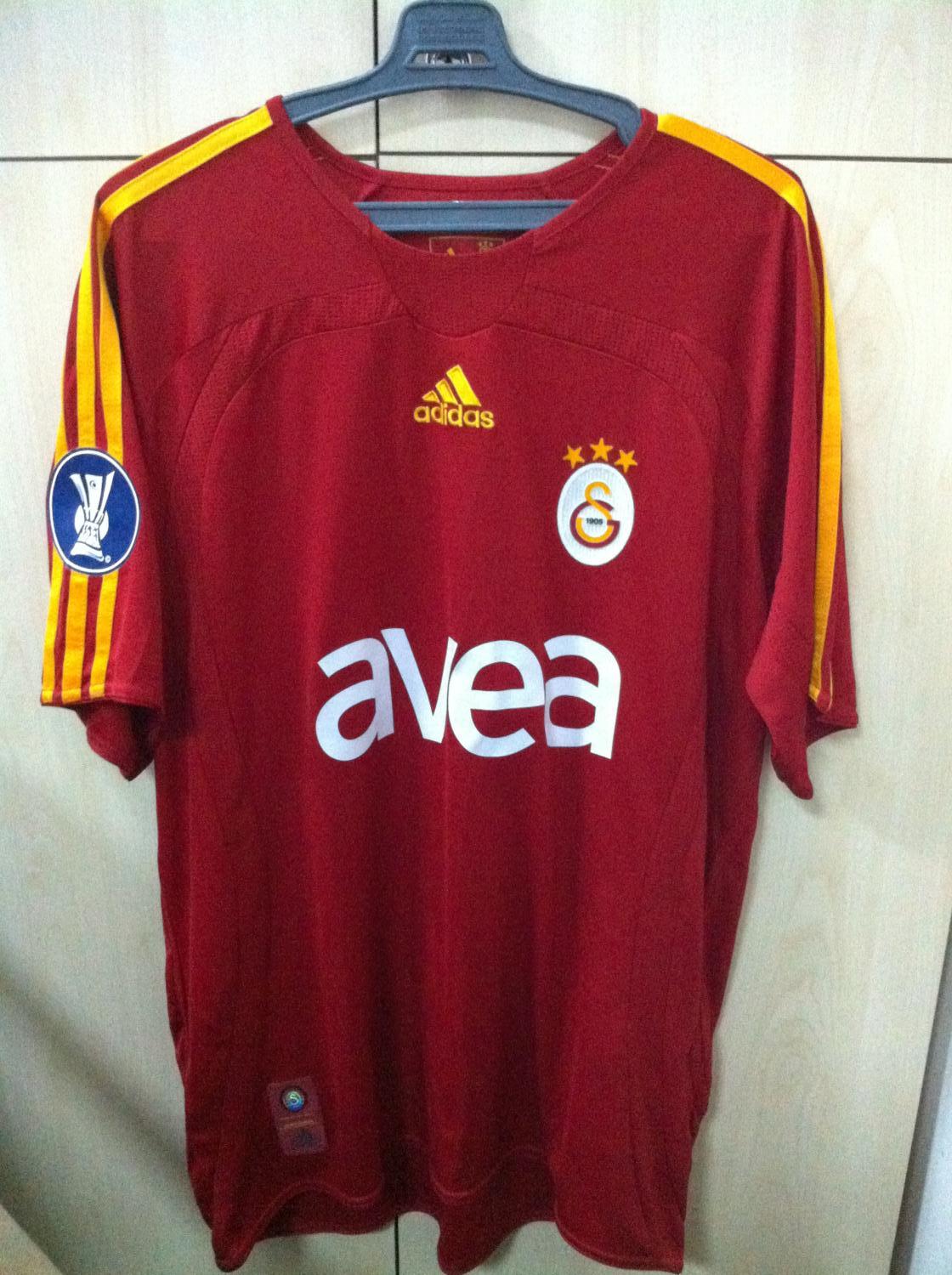 maillot galatasaray exterieur 2007-2008 rétro