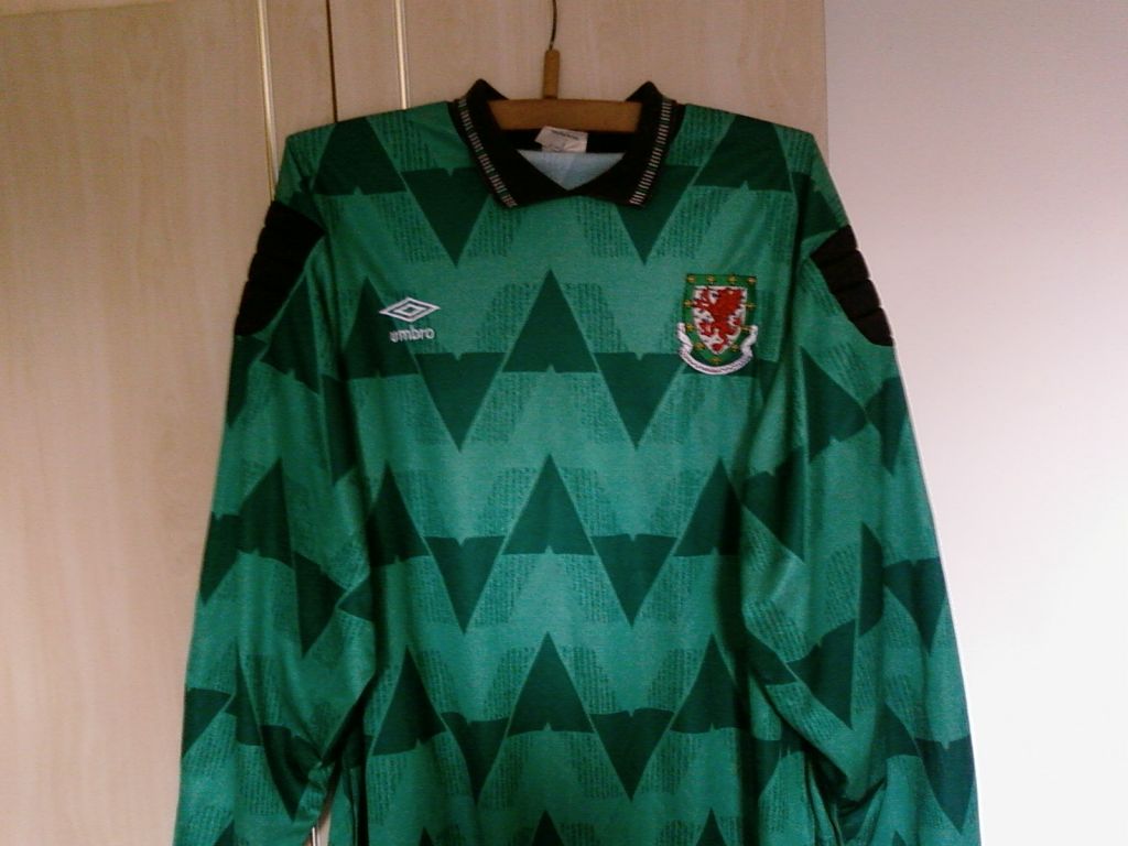 maillot galles gardien 1990-1994 pas cher