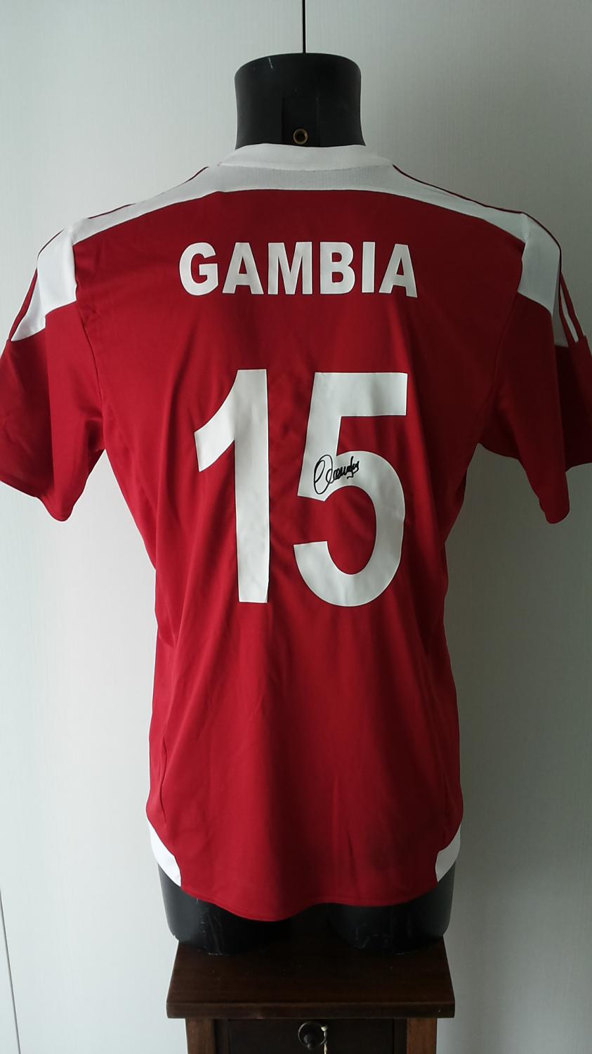 maillot gambie domicile 2015-2016 pas cher