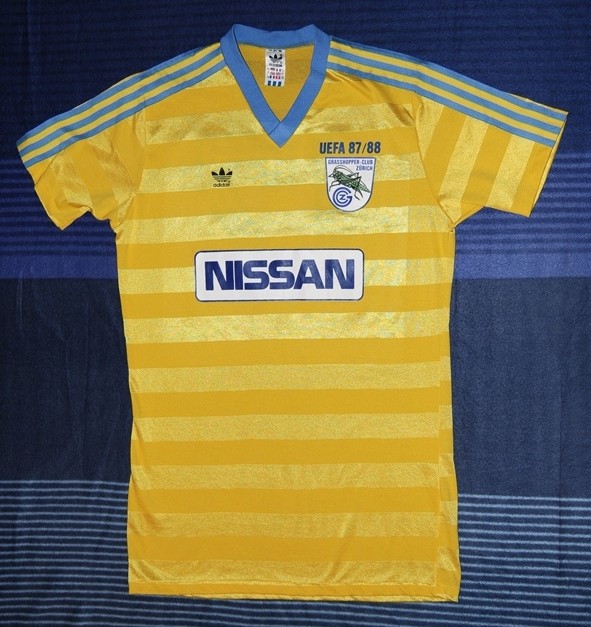 maillot gcz exterieur 1985-1988 rétro