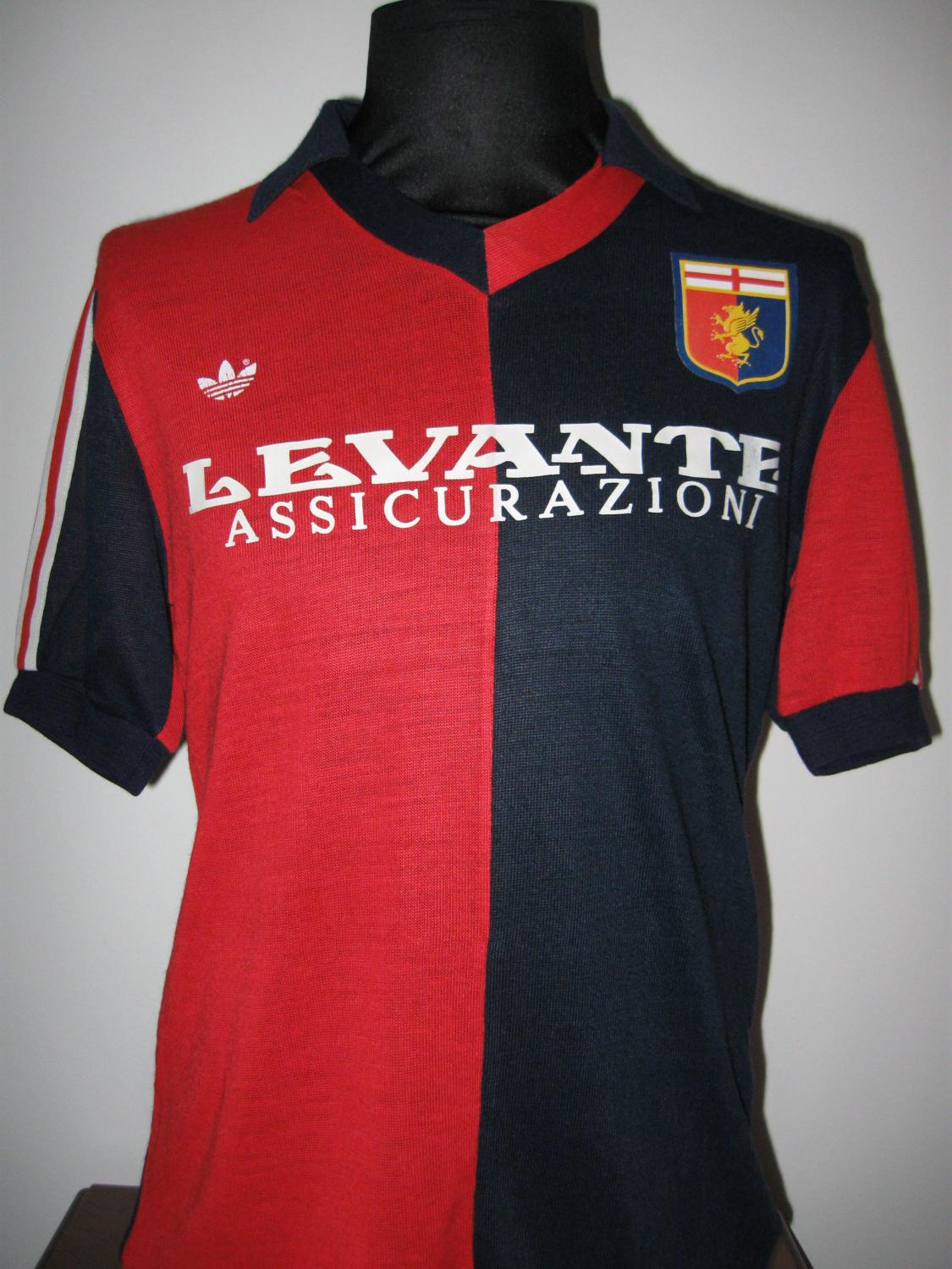 maillot genoa cfc domicile 1986-1987 rétro