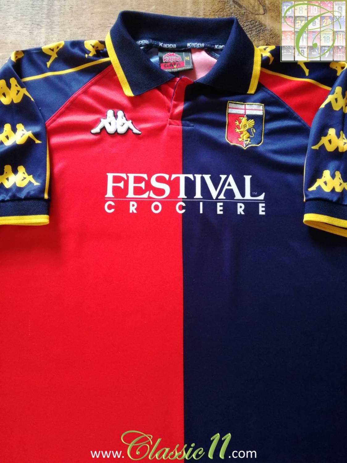 maillot genoa cfc domicile 1999-2000 pas cher