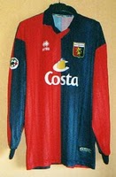 maillot genoa cfc domicile 2002-2003 rétro