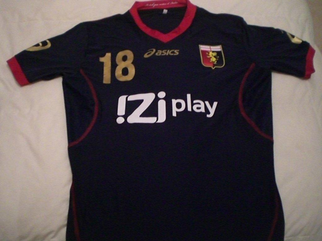 maillot genoa cfc domicile 2010-2011 rétro