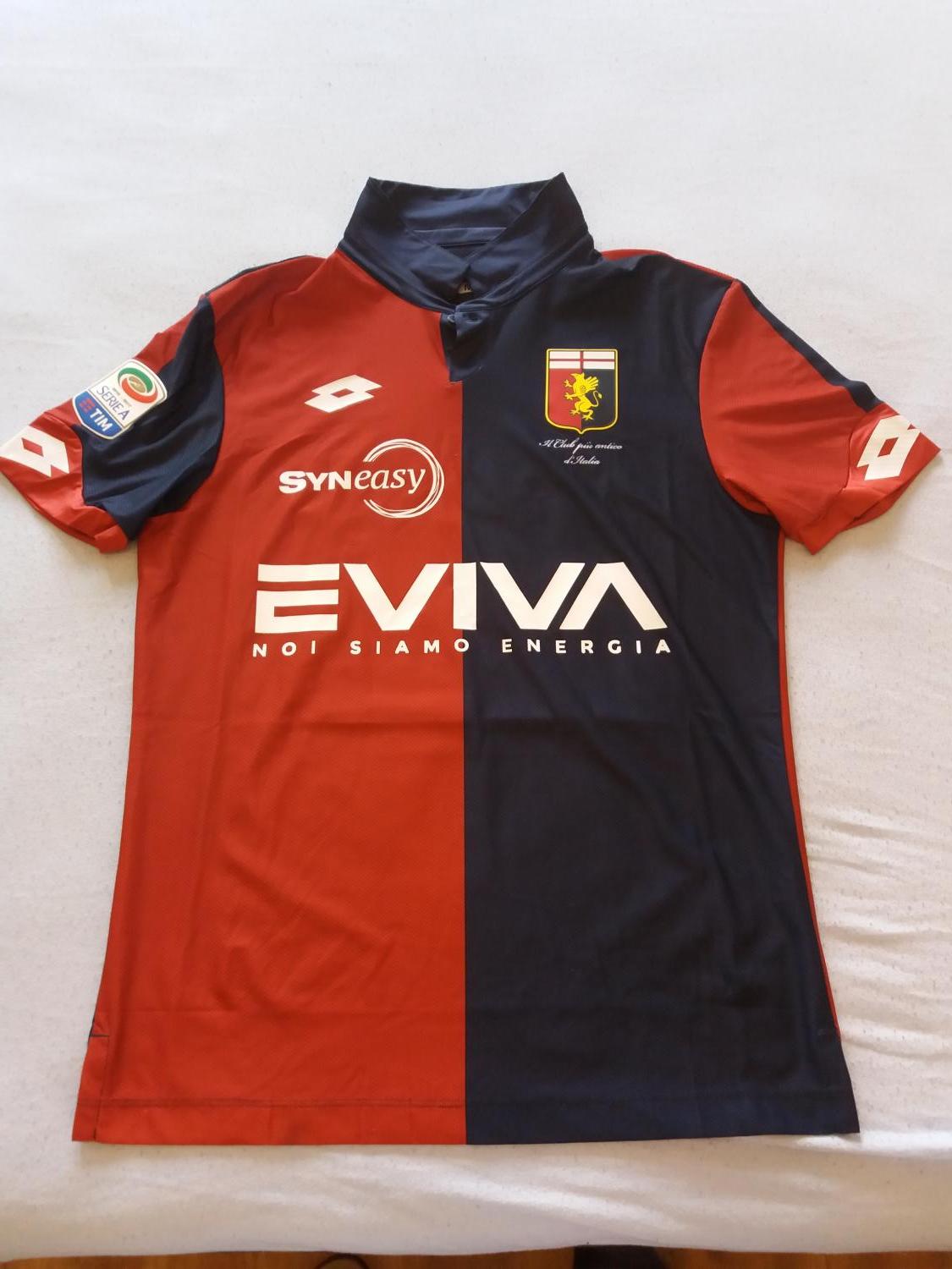 maillot genoa cfc domicile 2016-2017 rétro