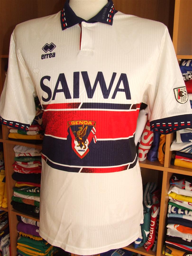 maillot genoa cfc exterieur 1992-1993 pas cher