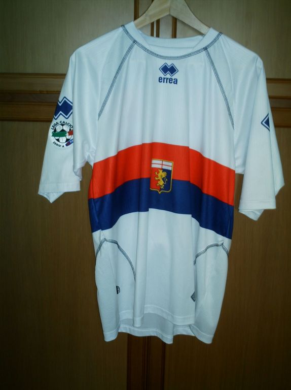 maillot genoa cfc exterieur 2007-2008 rétro