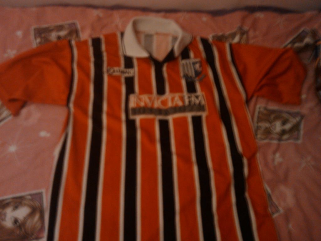 maillot gillingham exterieur 1995-1996 rétro