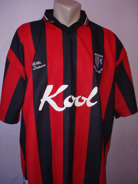 maillot gillingham exterieur 1998-1999 rétro