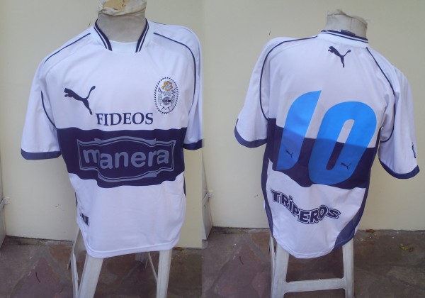 maillot gimnasia la plata domicile 2001 rétro